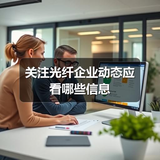 关注光纤企业动态应看哪些信息