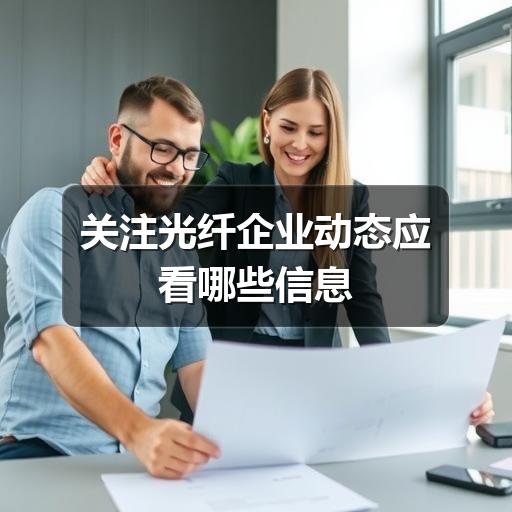 关注光纤企业动态应看哪些信息