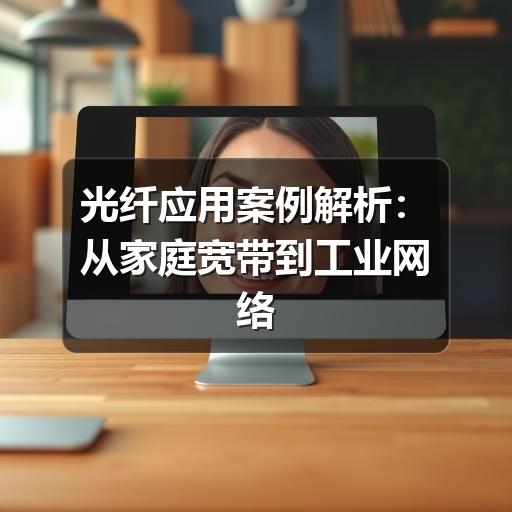 光纤应用案例解析:从家庭宽带到工业网络的典型场景