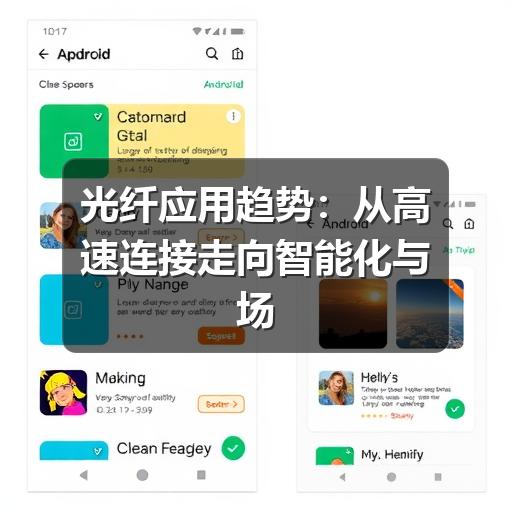光纤应用趋势:从高速连接走向智能化与场景化