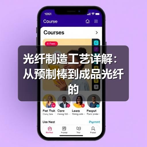 光纤制造工艺详解:从预制棒到成品光纤的关键环节