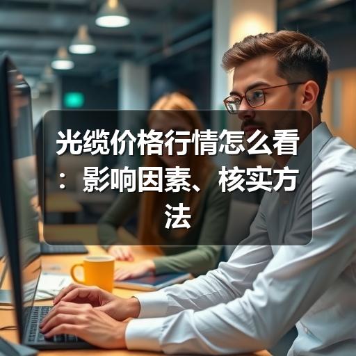 光缆价格行情怎么看:影响因素、核实方法与采购避坑