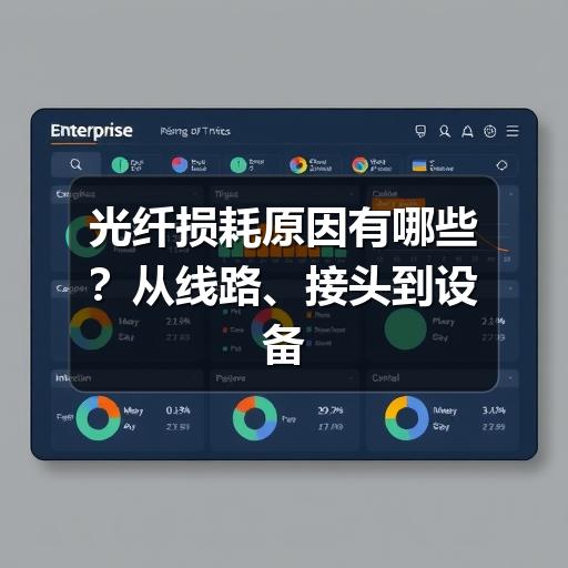 光纤损耗原因有哪些?从线路、接头到设备的排查思路