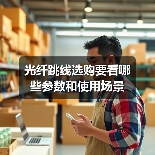 光纤跳线选购要看哪些参数和使用场景