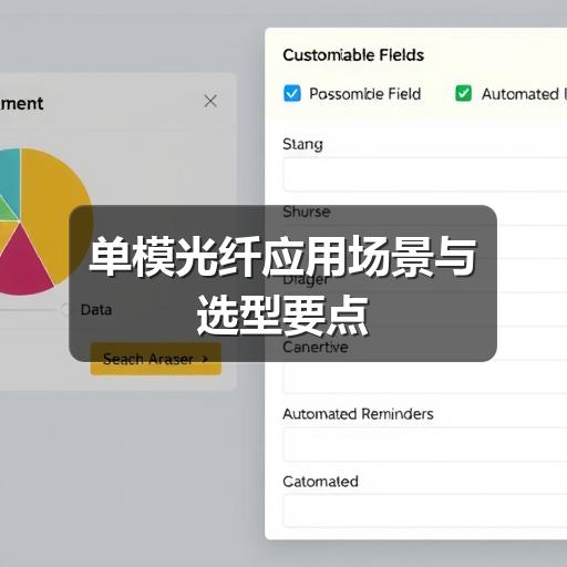 单模光纤应用场景与选型要点