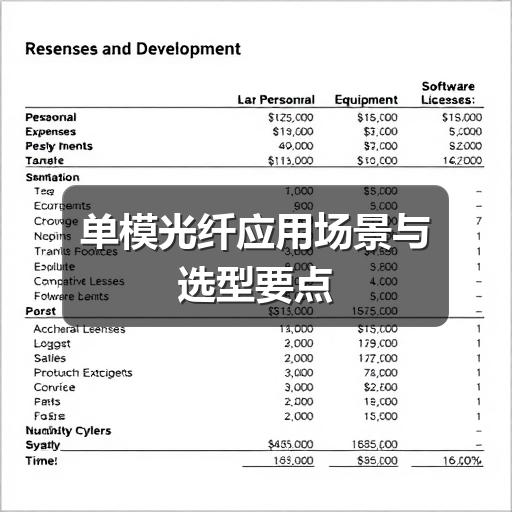 单模光纤应用场景与选型要点