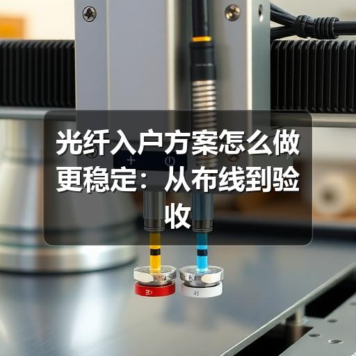 光纤入户方案怎么做更稳定：从布线到验收的实用指南