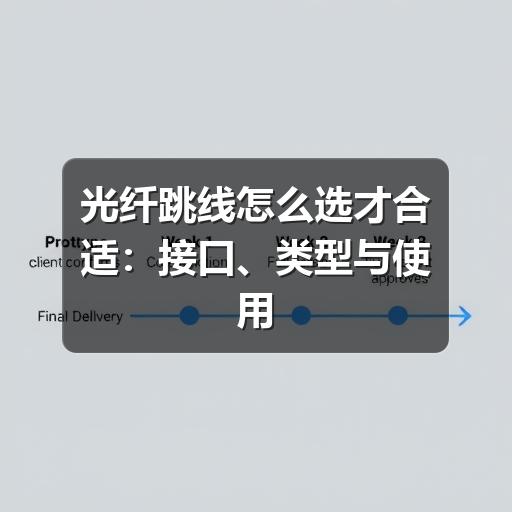 光纤跳线怎么选才合适:接口、类型与使用场景说明