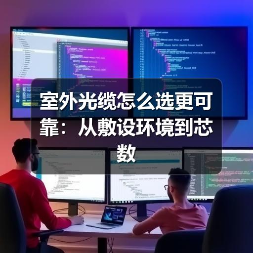 室外光缆怎么选更可靠：从敷设环境到芯数规格的实用指南